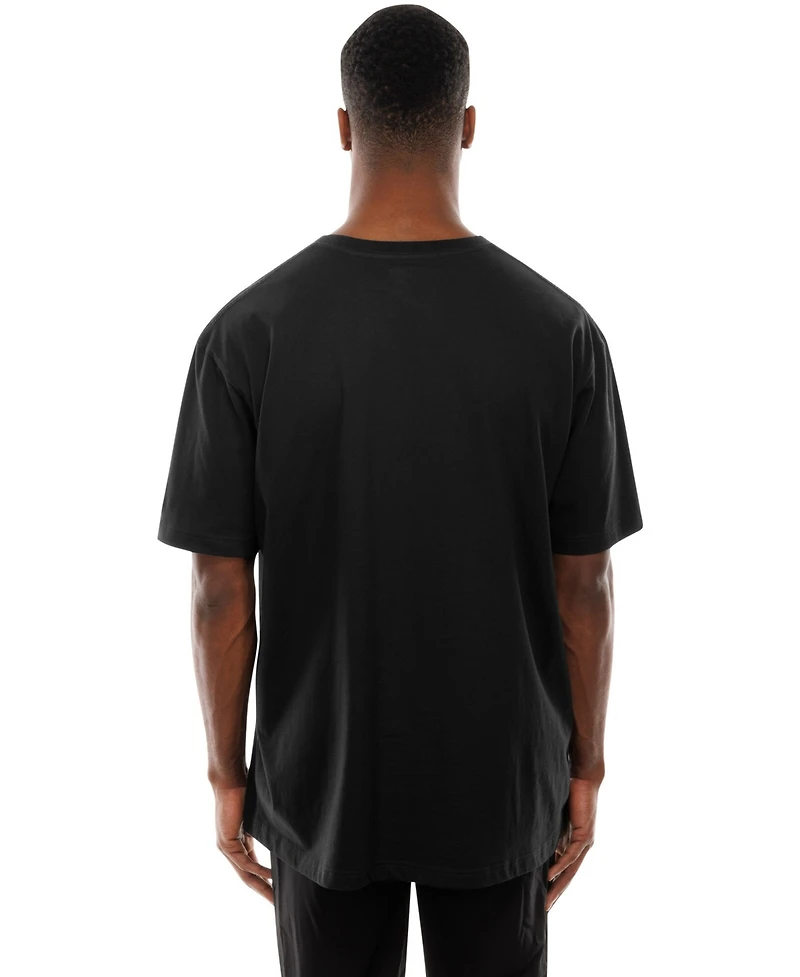 New Era Men's Black New York Knicks Old School T-Shirt T-Shirt