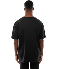 New Era Men's Black New York Knicks Old School T-Shirt T-Shirt