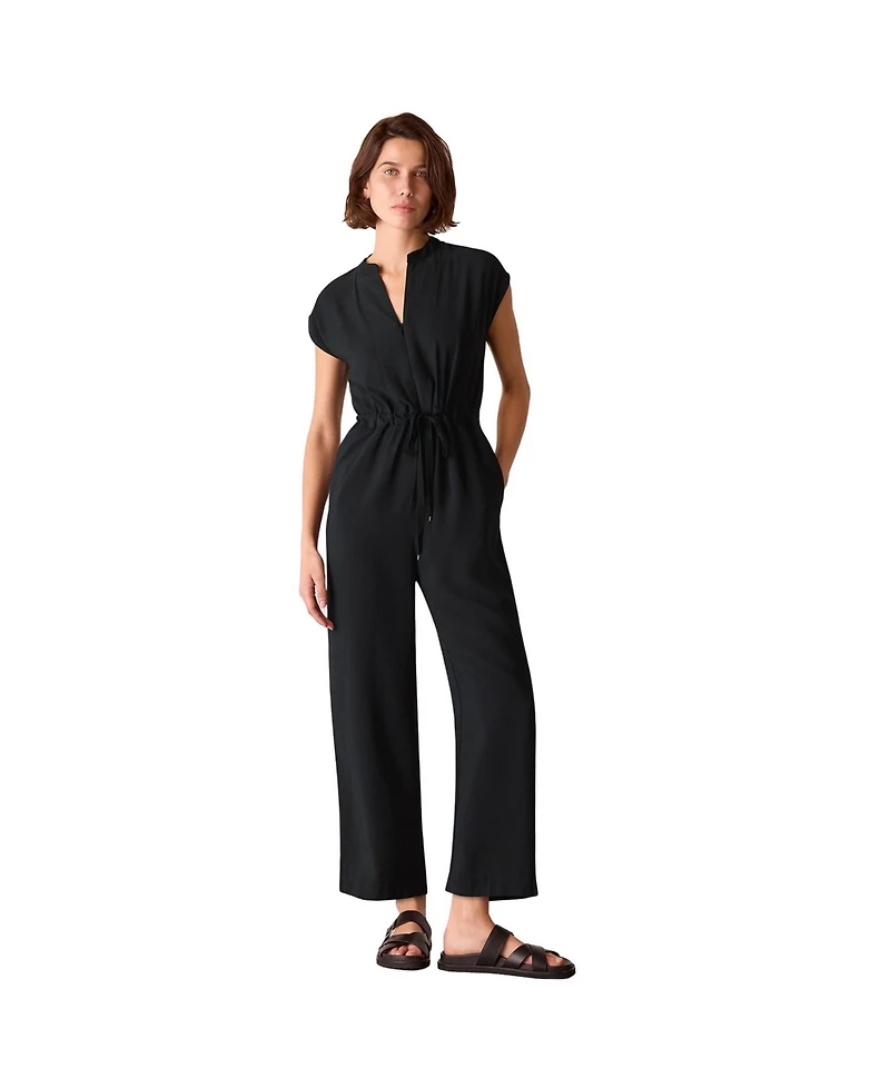 Whistles Women's Sleeveless Drawstring Jumpsuit