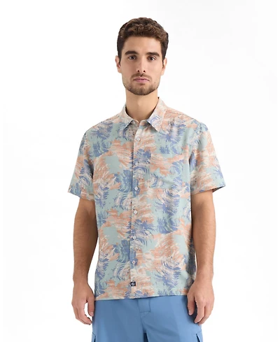 Salt Life Men's On Another Holiday Short Sleeve Woven Shirt