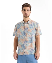 Salt Life Men's On Another Holiday Short Sleeve Woven Shirt