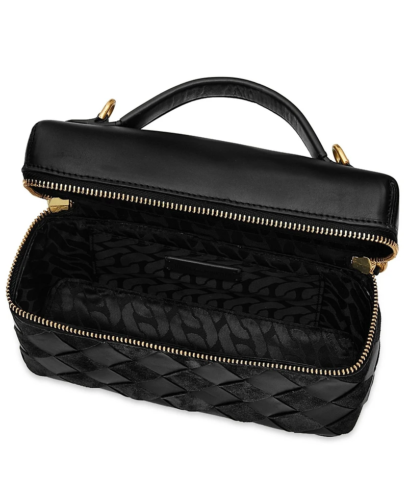 Rebecca Minkoff Frankie Small Leather Top Handle Satchel Handbag