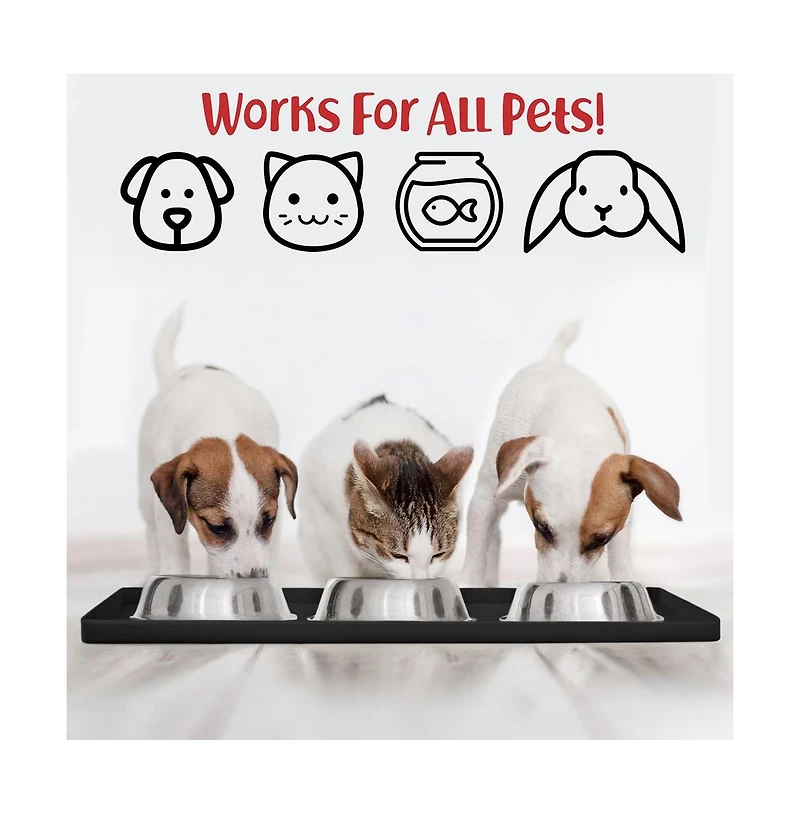 DogBuddy Dog Food Mat/ Pet Placemat