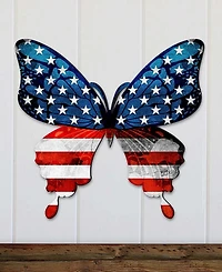 Designocracy Usa Butterfly Holiday Door Decor