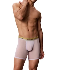 Calvin Klein Men's 1-Pack Pride Mesh Boxer Brief Underwear