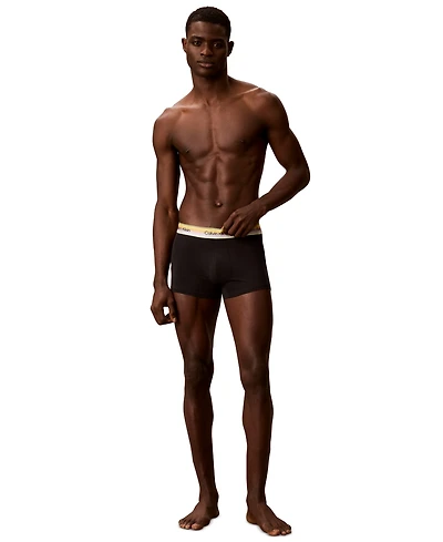 Calvin Klein Men's 1-Pack Pride Cotton Classics Trunk Underwear