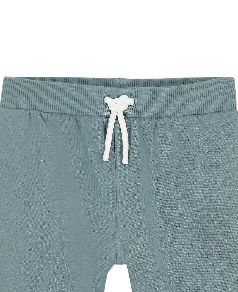 Calvin Klein Baby Boys' Long-Sleeve Top and Pants, 2-Piece Set
