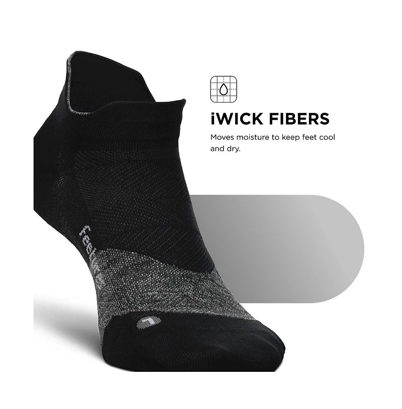 Feetures Men's Elite Ultra Light Cushion Ankle Socks
