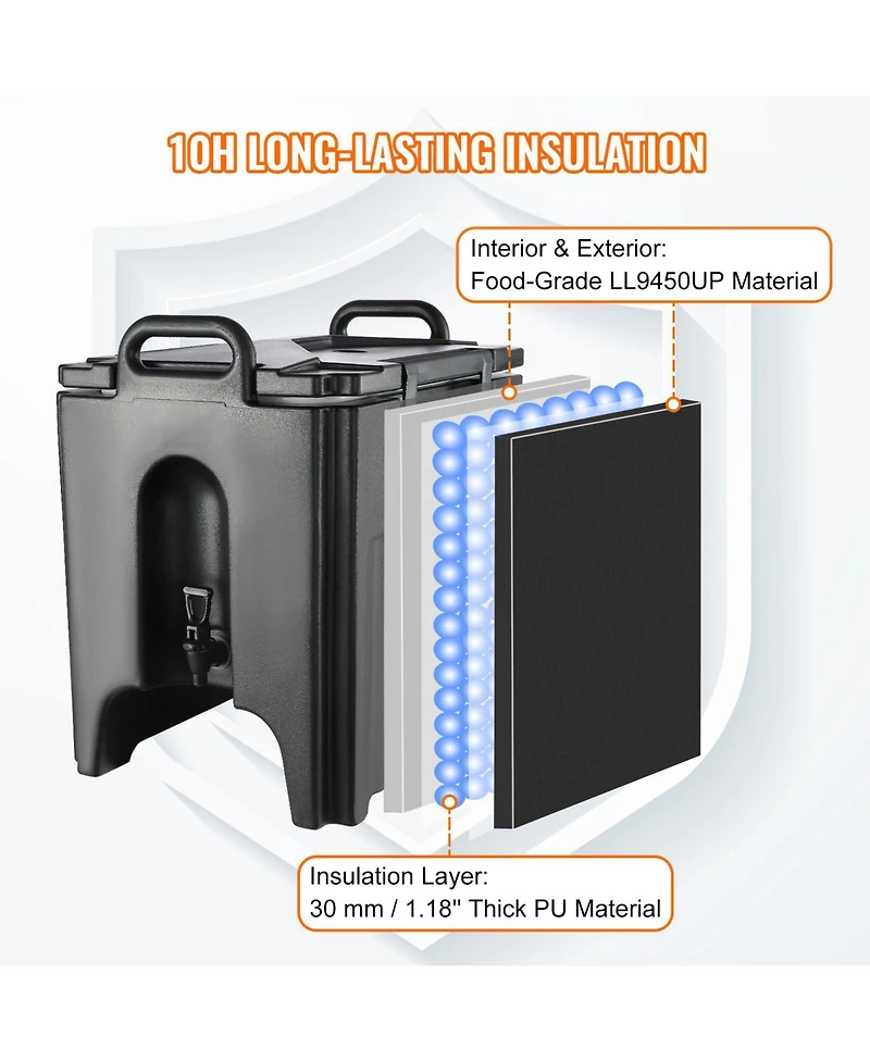 Cozito Insulated Beverage Dispenser