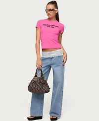 Edikted Women's Forever That Girl T Shirt