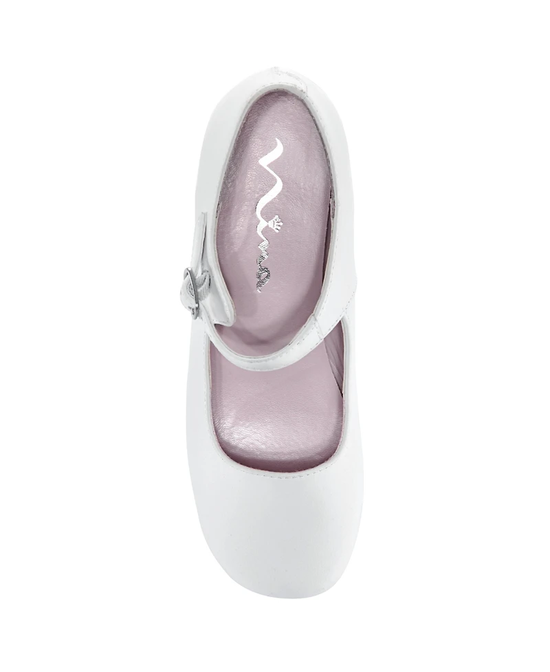 Nina Little Girl Leather Mary Jane Dress Shoes