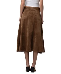 Blank Nyc Women's A-Line Midi Skirt