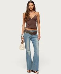 Edikted Women's Lihee Stone Halter Top