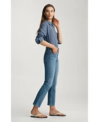 Mavi Jeans Women's Kendra High Rise Straight Leg