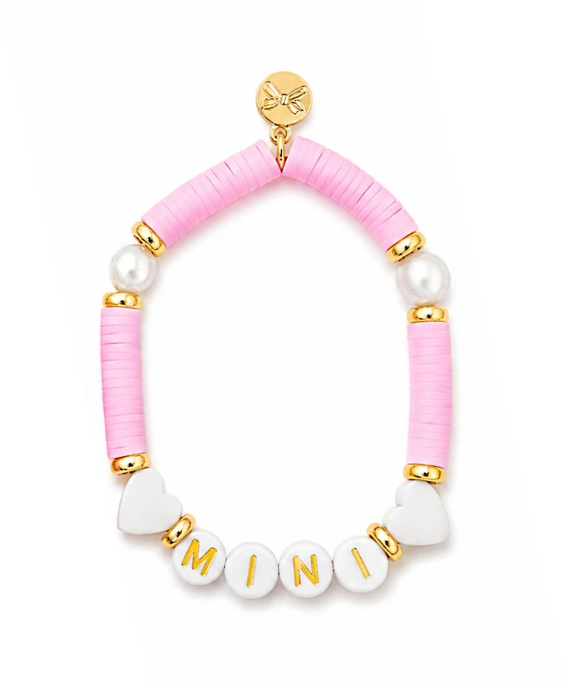 Bits & Bows Girls Pink Mama and Mini Bracelet Gift Set
