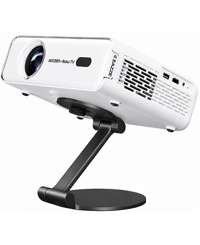 Aurzen Mini Foldable Projector Stand, 180degree(s) Rotation, 1/4-Inch Screw, Ultra-Compact Design, Compatible with Most Projectors (Stand Only)