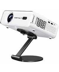 Aurzen Mini Foldable Projector Stand, 180degree(s) Rotation, 1/4-Inch Screw, Ultra-Compact Design, Compatible with Most Projectors (Stand Only)