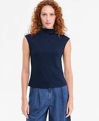 On 34th Women's Funnel Neck Sleeveless T-Shirt
