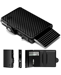 Conceal Plus Men's Card Blocr Rfid Blocking Holder Pop Up Wallet for Men - Minimalist Front Pocket with Internal Cash Id Storage