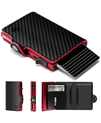 Conceal Plus Men's Card Blocr Rfid Blocking Card Holder Pop Up Wallet for Men - Minimalist Front Pocket Wallet with Internal Cash Id Storage
