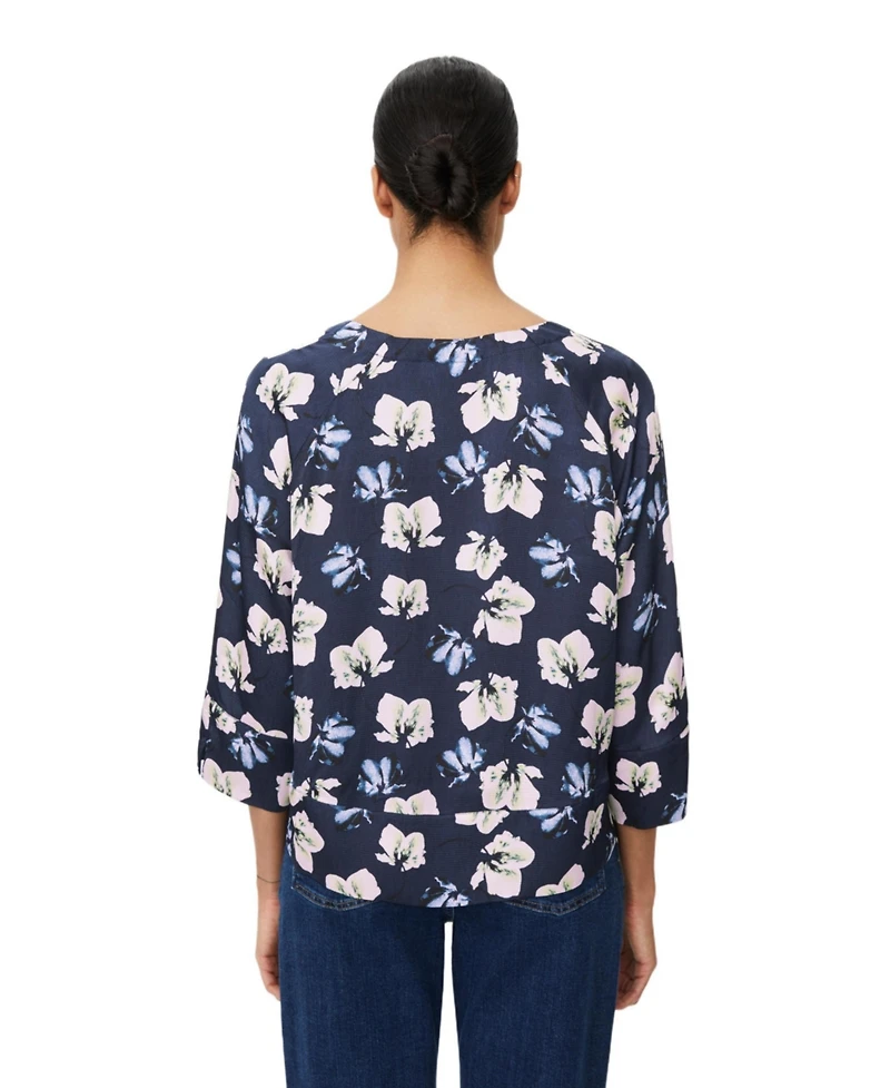 Masai Copenhagen Women's MaBenika Floral Print Blouse