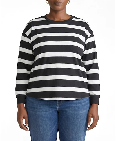 Universal Standard Plus Long Sleeve Relaxed Tee