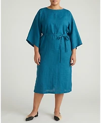 Universal Standard Women's Plus Lio Linen Dress