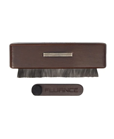 Fluance Vinyl Record and Stylus Cleaning Kit with Anti-Static Carbon Fiber Brush and Stylus Brush