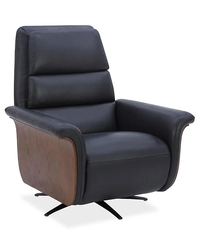 Fernand 43" Leather Power Swivel Recliner