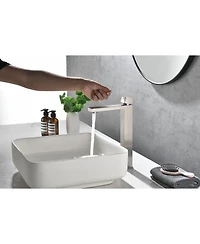 Midola Single Handle Bathroom Sink Faucet, Bathroom Sink Vanity Faucet with Water Supply Hose for Bathroom