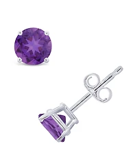 Amethyst (9/10 ct. t.w.) Stud Earrings 14K White or Yellow Gold