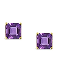 Amethyst (1-9/10 ct. t.w.) Stud Earrings in 14K Yellow Gold