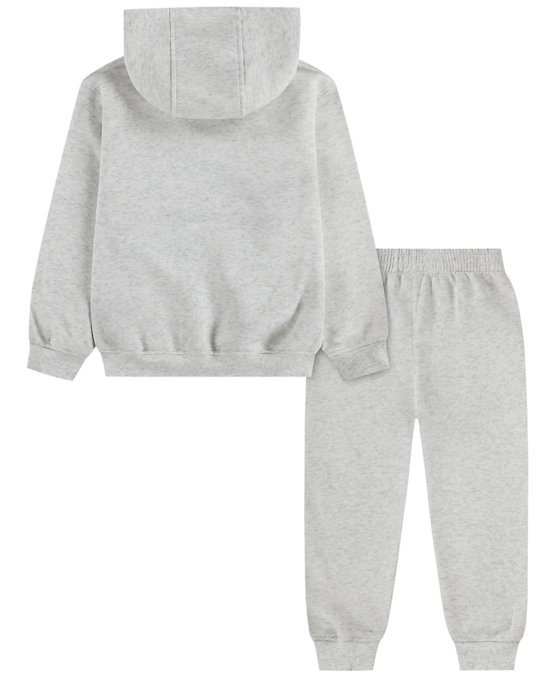 Nike Boys' 4-7 Fleece Pullover Hoodie and Joggers, 2-Piece Set