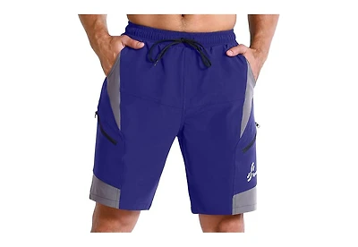 Sportneer Bike Shorts for Men: 3D Padded Lightweight Riding Biking Cycling Mountain Bike Shorts with Zipper Pockets – Large