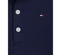 Tommy Hilfiger Baby Boys' Collared Long-Sleeve Button-Placket Knit Coverall