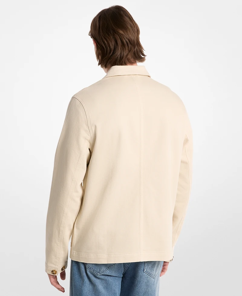 Michael Kors Men's Denim Chore Shirt Jacket