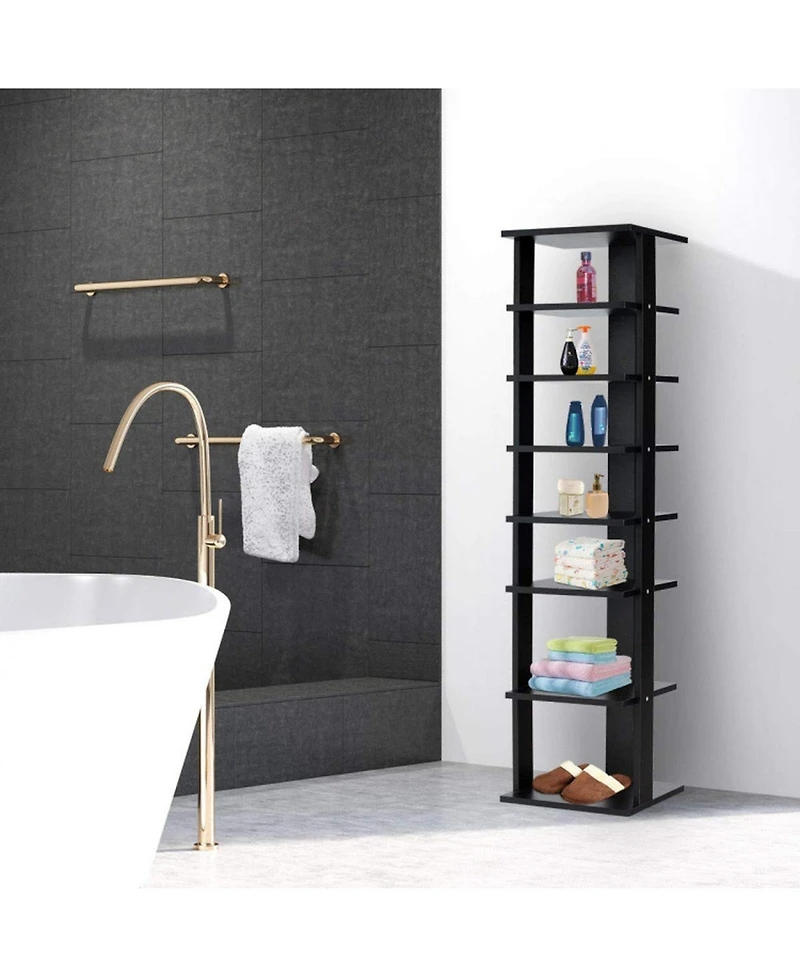 Gouun 7-Tier Vertical Shoe Rack for Front Door