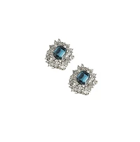 Sohi Emerald Mystic Mirage Stud Earrings