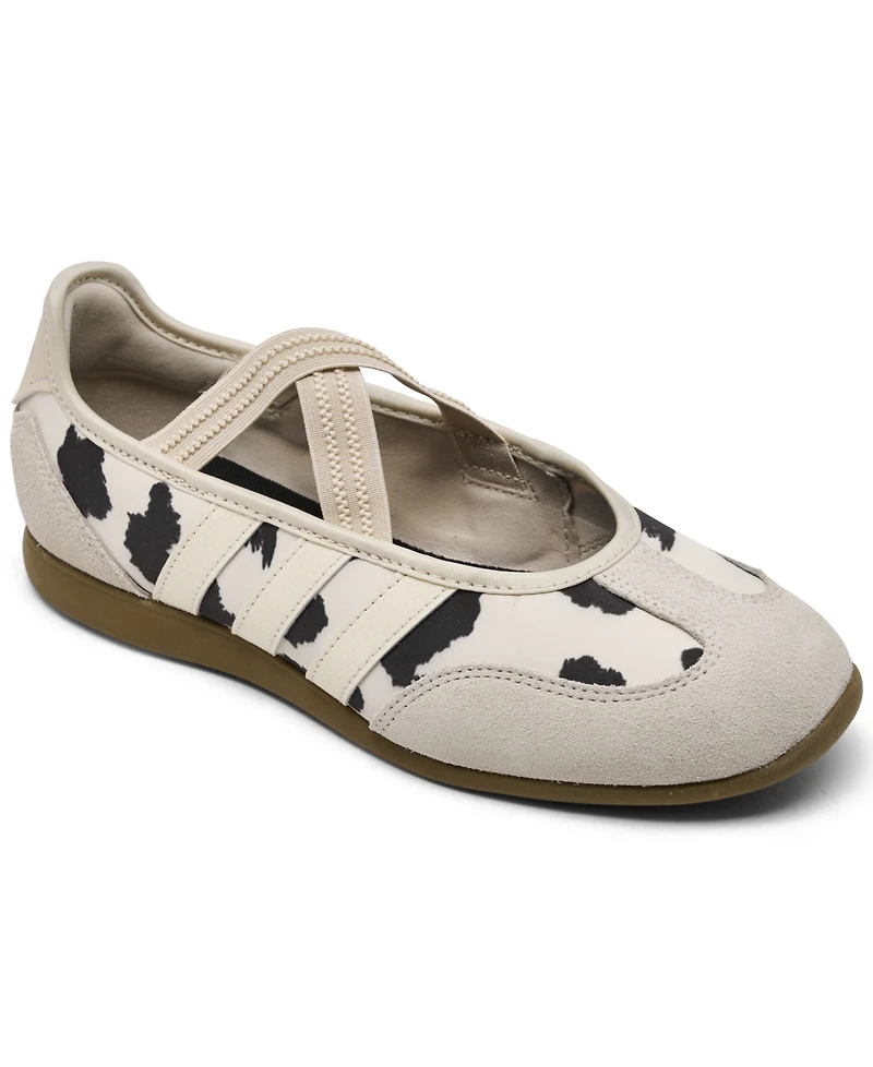 Adidas Women's Barreda Mary Jane Cow Print Sneakers from Finish Line