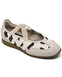 Adidas Women's Barreda Mary Jane Cow Print Sneakers from Finish Line