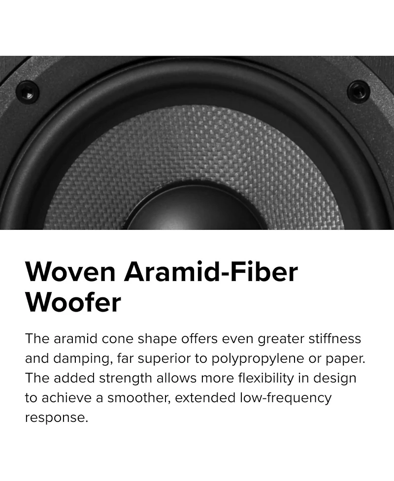 Elac B6.2 Debut Series Two Way 120 Watt Bookshelf Speakers (Pair)