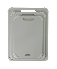Dexas 3-Piece Polypropylene Reversible Cutting Board Set