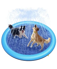 Aofar Dog Splash Pad Anti-slip Sprinkler Pool