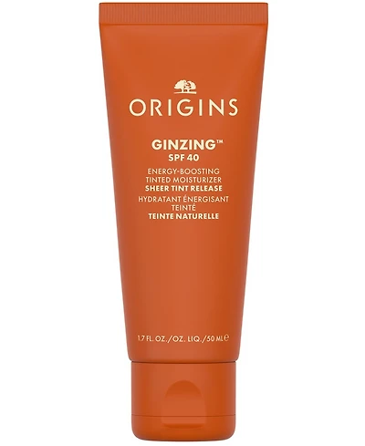 Origins GinZing Spf 40 Energy-Boosting Tinted Moisturizer, 1.7 oz.
