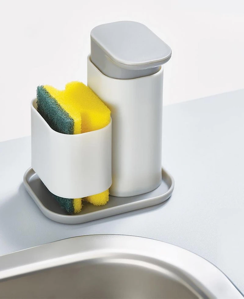 Joseph Joseph 5.75" Duo Soap Pump & Sponge Holder