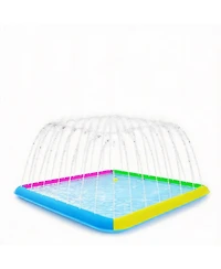 Aofar Splash Pad Square Dog Pool Sprinkler Non-slip Outdoor Pet Summer