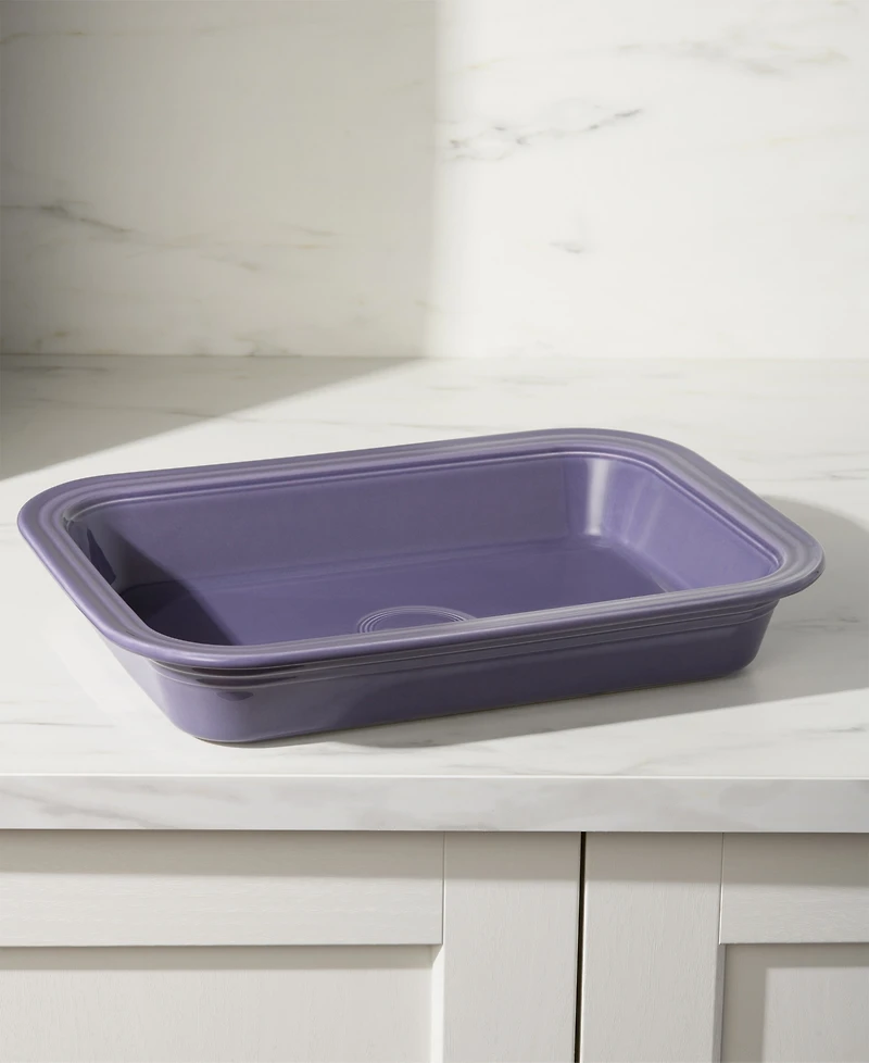 Fiesta Lavender 3 Quart Rectangular Baker