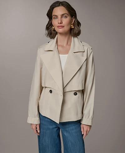 Donna Karan Weekend Women's Double-Breasted Flanged Jacket