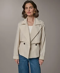 Donna Karan Weekend Women's Double-Breasted Flanged Jacket