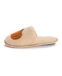 Muk Luks Women's Punch Needle Fall Halloween Novelty Scuff Slipper